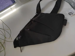 Мужская водонепроницаемая сумка Cross Body Black фото от покупателей 4
