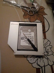 Адаптер подключения Grand-X HDD 2.5'' в отсек привода ноутбука SATA/mSATA (HDC-25) фото от покупателей 16