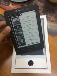 Электронная книга AirOn AirBook City Base Grey; 6" (800х600) E Ink Carta, ОЗУ 128 МБ, 4 ГБ встроенная + microSD до 32 ГБ, 1500 мАч, 164 х 116 х 8.6 мм, 160 г, серый фото от покупателей 16