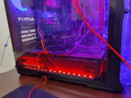 Подсветка для корпуса QUBE RGB Aura Kit 4xRGB Stripe 300 мм (RGB_AURA_KITv02) фото от покупателей 15