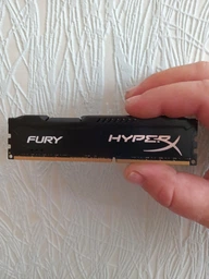 Оперативная память HyperX DDR3-1866 8192MB PC3-14900 Fury Black (HX318C10FB/8) фото от покупателей 4