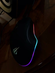Мышь Havit HV-MS837 RGB USB Black (24735) фото от покупателей 2