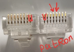 Коннектор Patron UTP RJ-45 (RJ-45) Cat.5e (8P8C) 40 шт. (CON-RJ-45-8P8C-40) фото от покупателей 12