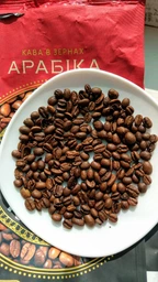 Кава натуральна смажена в зернах Арабіка Чорна Карта 1 кг фото від покупців 4
