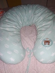 Подушка для беременных и кормления Papaella 30х170 см Корона Мятно-бежевая (4820227284993) фото от покупателей 14