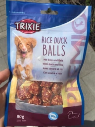 Ласощі для собак Trixie 31704 Premio Rice Duck Balls рис/качка 80 г (4011905317045) фото від покупців 5