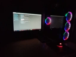 Корпус 1stPlayer FIRE DANCING-V2 COLOR LED