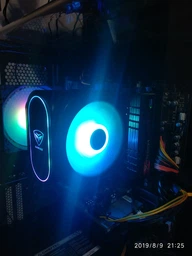 Кулер PcCooler GI-D66A Halo FRGB