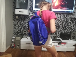 Рюкзак напівкаркасний шкільний Kite Education Smart 38 x 28 x 15 см 16-25 л Синій (K19-702M-3) фото від покупців 17
