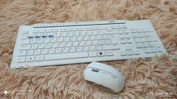 Комплект (клавіатура, миша) Rapoo 8200m Wireless White