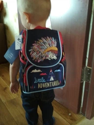 Рюкзак дошкольный Kite Kids Ежик 24x19x13 см 6 л Разноцветный (K18-535XXS-1)