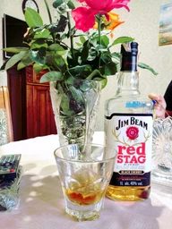 Крепкий ликер Jim Beam Red Stag (Black Cherry) 4 года выдержки 0.7 л 32.5% (5010278100710N_080686043492) фото от покупателей 6