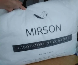 Подушка шовкова MirSon Royal Pearl 0517 середня 60х60 см (2200000042279) фото від покупців 2