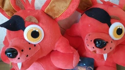 М'яка іграшка Фоксі (Foxy) герой мультфільму П'ять ночей з Фредді (Five nights at freddy's). 25 см фото від покупців 1