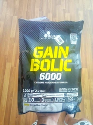 Гейнер Olimp Sport Nutrition Gain Bolic 6000, 1 кг - Шоколад фото от покупателей 8