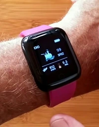 Розумний Фітнес Браслет Supero Smart Band Id116 Plus Original З Тонометром Синій фото від покупців 3