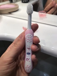 Зубная щетка Chicco First Milk Teeth для первых зубов 6-36 месяцев Голубая (12081.11) фото от покупателей 9