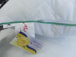 Подушка шерстяная MirSon Eco Aloe Vera 144 Средняя 45х45 см (2200003287943) фото от покупателей 7
