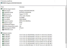 Оперативная память Kingston SODIMM DDR4-2400 4096MB PC4-19200 (KVR24S17S6/4) фото от покупателей 6