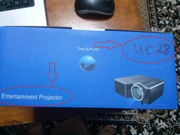 Портативный мультимедийный проектор UC28 Plus AV/VGA/USB/SD/HDMI Black фото от покупателей 2
