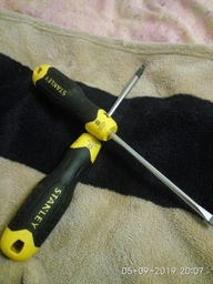 Отвертка STANLEY Cushion Grip SL5x100мм (0-64-916) фото от покупателей 2