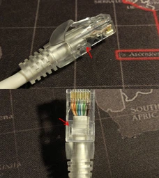 Ковпачок ізолюючий під обжимку Ewell RJ-45, білий, 100 шт.(EW307)