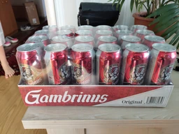 Упаковка пива Gambrinus світле фільтроване 4.3% 0.5 л x 24 шт. (8586001762656) фото від покупців 5