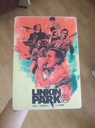 Деревянный постер Wood Posters "Linkin Park. Линкин Парк. Арт" (A4 формат, фанера) (pvx0101) фото от покупателей 1