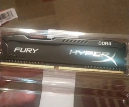Оперативная память HyperX DDR4-2666 8192MB PC4-21300 Fury Black (HX426C16FB2/8) фото от покупателей 7