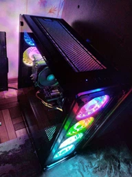 Корпус QUBE Armor Black (QBT97_FMNU4) + 2 кулера QUBE Armor RGB 256C (QB-ARMOR-120-18)