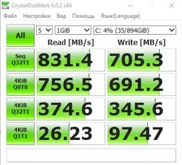 SSD диск Kingston A1000 960GB NVMe M.2 2280 PCIe 3.0 3D NAND TLC (SA1000M8/960G) фото від покупців 3