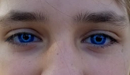 Синие контактные линзы - Блу Аква 2шт. от ELITE Lens фото от покупателей 1