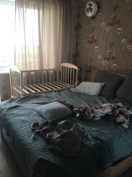 Детская кроватка Наталка Ясень Тонированный фото от покупателей 3