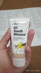 Крем для зубів - GC Tooth Mousse Vannilla 35ml (606395-85811) фото від покупців 12