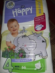 Дитячі підгузки Happy Bella Baby Maxi розмір 4 (8-18 кг) 62 шт фото від покупців 6