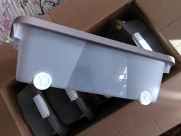 Контейнер для зберігання Storage solutions на колесах з переробленого пластику 24 л (8720573387484) фото від покупців 2
