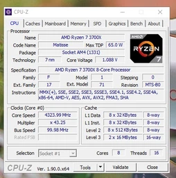 AMD Ryzen 7 3700X (3.6 GHz 32MB 65W AM4) Box (100-100000071BOX)