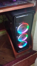 Набір вентиляторів Performa Aardwolf 120 мм RGB + Hub + ДУ (APF-120RAINBOW-KIT) фото від покупців 11