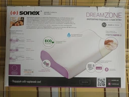 Подушка Sonex Анатомическая "с памятью" DreamZone 40x60x11/9 см (SO102201) фото от покупателей 15