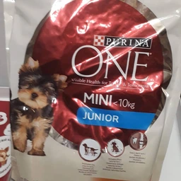 Сухий корм Purina One Mini/Small Junior для цуценят дрібних порід з куркою і рисом 800г.(7613035027022) фото від покупців 17