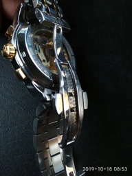 Чоловічий механічний годинник Carnival London Silver фото от покупателей 19