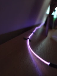 Гибкий светодиодный неон LTL Красный Neon Glow Light Red - 3 метра ленты на батарейках 2 AA фото от покупателей 1