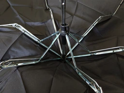 Зонт Fulton Miniflat-1 L339 Black (Черный) фото от покупателей 4