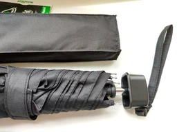 Зонт Fulton Miniflat-1 L339 Black (Черный)