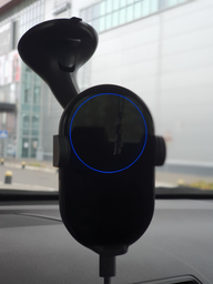 Бездротовий автомобільний зарядний пристрій Xiaomi MI QI Car Wireless Charger WCJ02ZM (GDS4108CN/GDS4127GL) фото від покупців 10