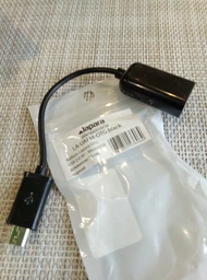 Кабель Lapara OTG USB 2.0 AF - MicroUSB 0.16 м White (LA-UAFM-OTG white) фото от покупателей 3