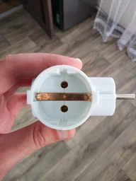 Сетевой адаптер Emos P00242 тройной круглый с заземлением White фото от покупателей 8
