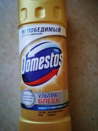 Средство для чистки унитаза Domestos Ультра Блеск 1 л (8714100707876) фото от покупателей 5