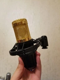 Конденсаторный микрофон ELIMA BM-800 BLACK GOLD + Звуковая карта ELIMA C-MEDIA 7.1 фото от покупателей 17