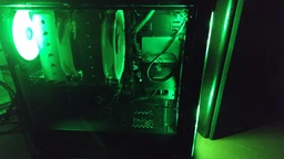 Корпус Aerocool SI-5200 Frost-A-BK-v1 RGB Acrylic Side Panel Black